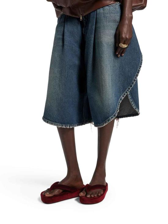 26SS 발렌시아가 숏팬츠 872219TRW614060 Blue - BALENCIAGA