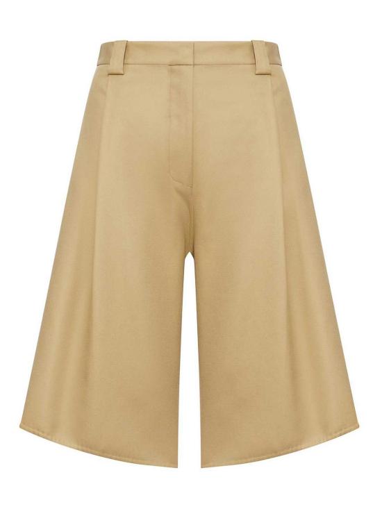26SS 발렌시아가 튤립 코튼 버뮤다 872545TUP152602 Brown