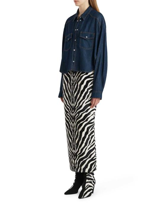 25FW 케이트 민소매 티셔츠 118492E17 Blue - KHAITE