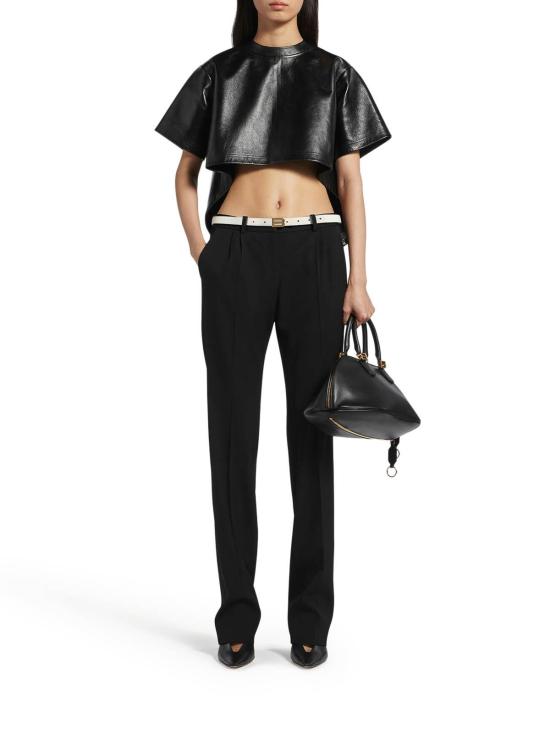 26SS 발렌시아가 수트 팬츠 872125TJT211000 Black - BALENCIAGA