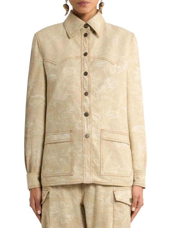 26SS 에트로 셔츠 WRNE000999TJEK7S9820 Nude Neutrals - ETRO