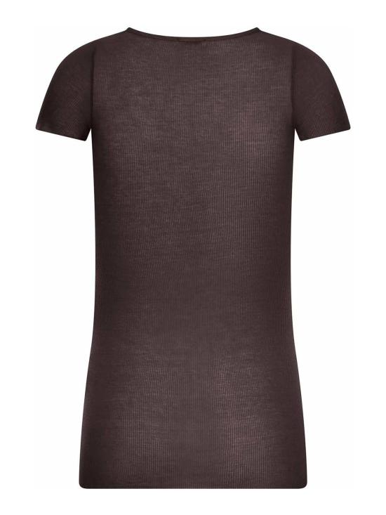 26SS 로베르토 콜리나 반팔 티셔츠 261FXA6002208 Brown - ROBERTO COLLINA