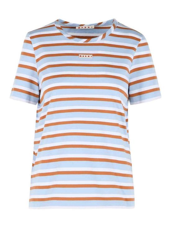 26SS 마르니 반팔 티셔츠 THJE0390MXUTC639STB21 Multicolour