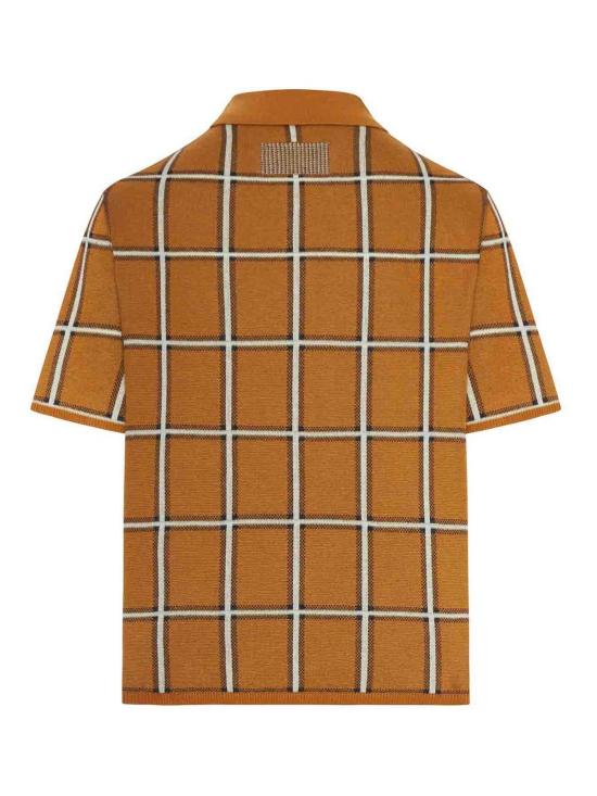 26SS 게스트 인 레지던스 폴로 티셔츠 W29722JFSUEDCO Brown - GUEST IN RESIDENCE