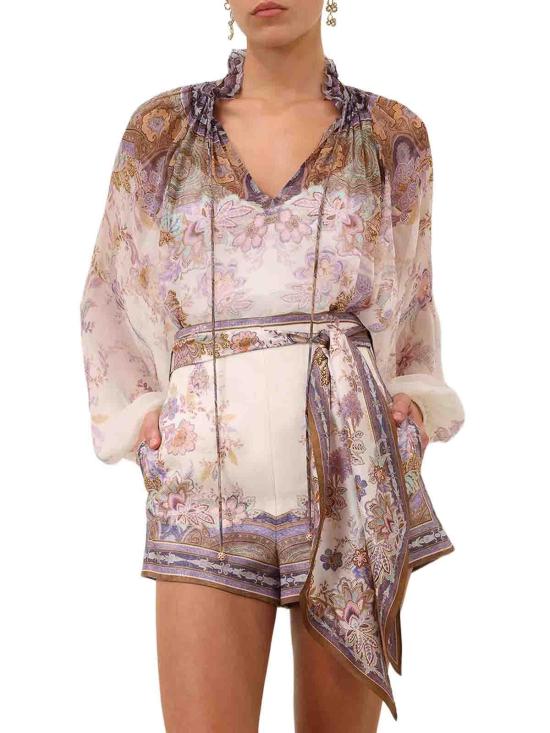 26SS 짐머만 블라우스 0991TS261CBPA Nude Neutrals - ZIMMERMANN