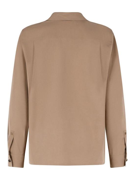 26SS 막스마라 시아마세 실크 셔츠 2611111151016 Beige - MAX MARA