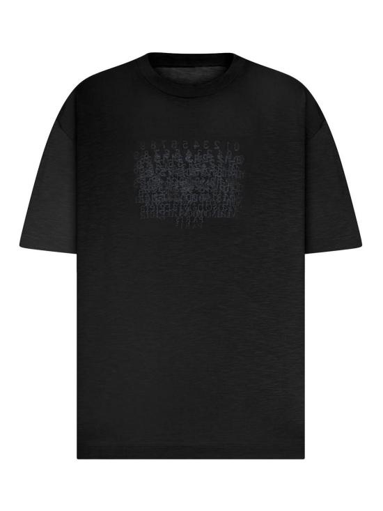26SS 마르지엘라 반팔 티셔츠 S50GC0730M20164861 Black