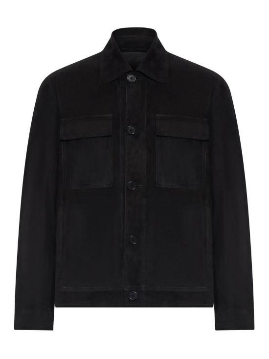 26SS 살바토레 산토로 가죽 자켓 50690UDNOBLACK Black