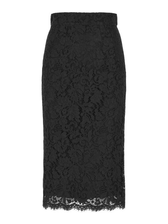 26SS 돌체앤가바나 미디 스커트 F4B7ITHLMTBN0000 Black