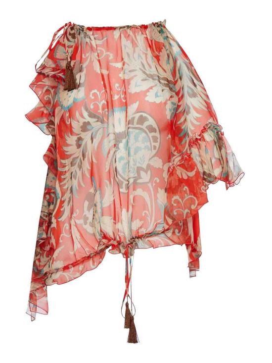 25FW 에트로 민소매 티셔츠 WRJA018099SA1Q8X0864 Multicolour