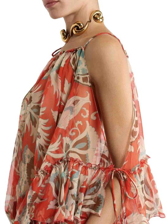 25FW 에트로 민소매 티셔츠 WRJA018099SA1Q8X0864 Multicolour - ETRO