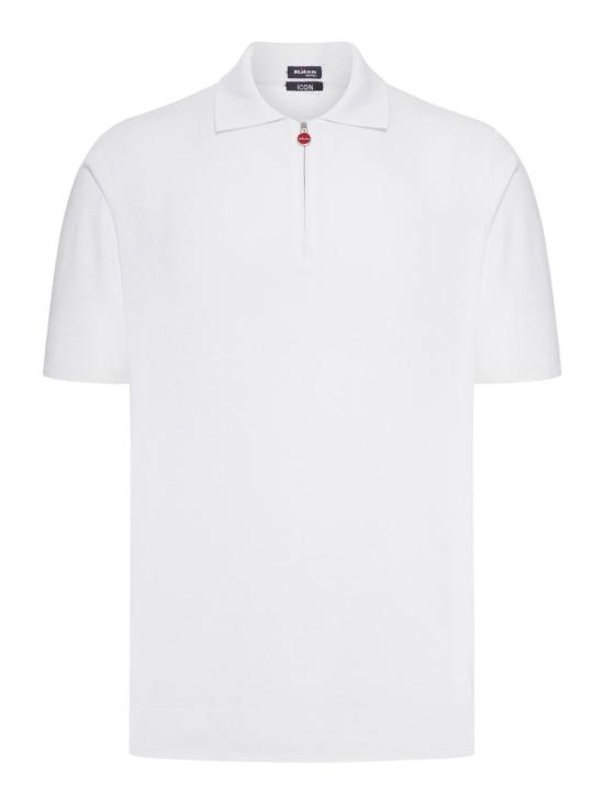 26SS 키톤 폴로 티셔츠 UMKX33Z40C01O40C White