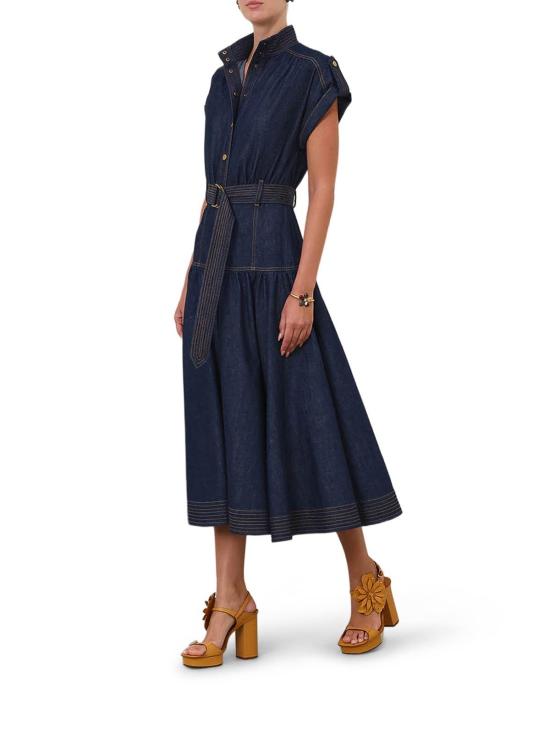 26SS 짐머만 숏팬츠 7479DS26RHBBL Blue - ZIMMERMANN