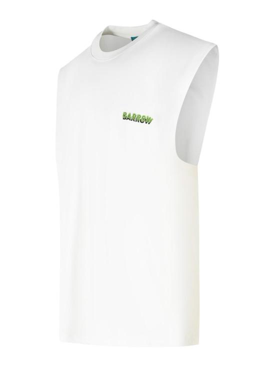 26SS 바로우 민소매 티셔츠 S6BWUATH084412 White - BARROW