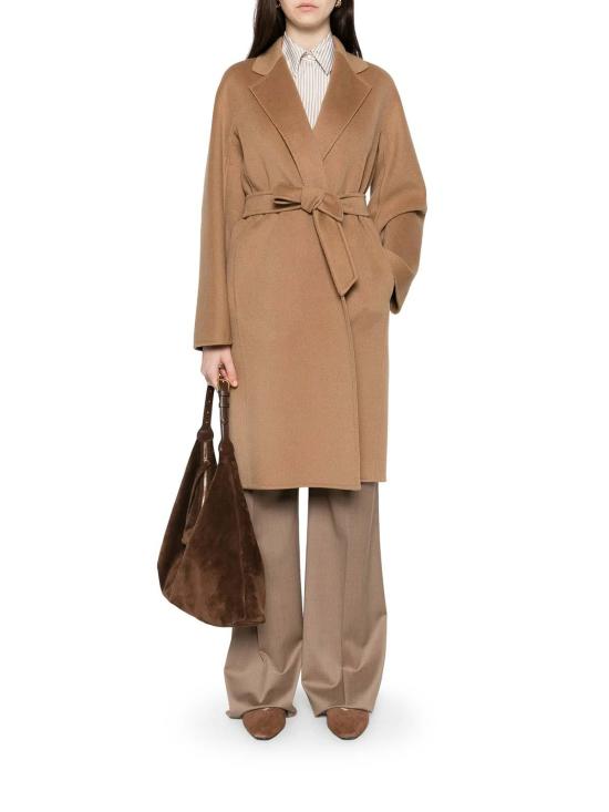 25FW 막스마라 미디 스커트 261101E20 Brown - MAX MARA