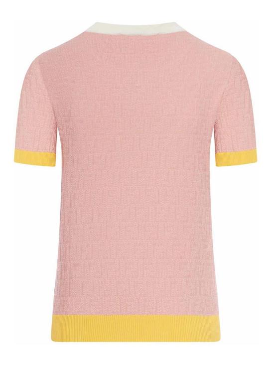 26SS 펜디 코튼 실크 스웨터 FZXE94AW4SF1W0S Nude Neutrals - FENDI