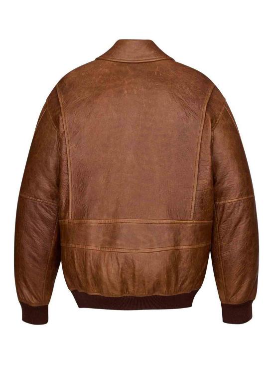 26SS 생로랑 봄버 자켓 858313YCSX22800 Brown - SAINT LAURENT