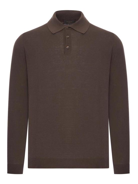 26SS 자노네 폴로 티셔츠 810232ZQ307Z1795 Brown