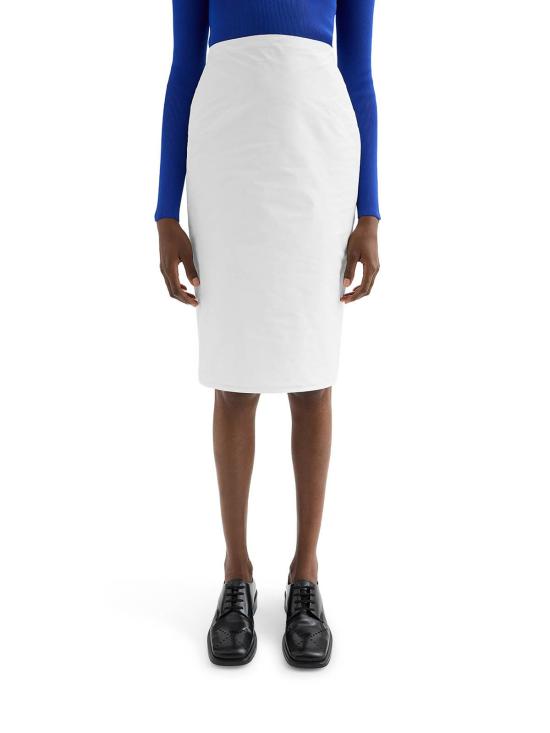 25FW 질샌더 미디 스커트 J03MA0302J70221100 White - JIL SANDER