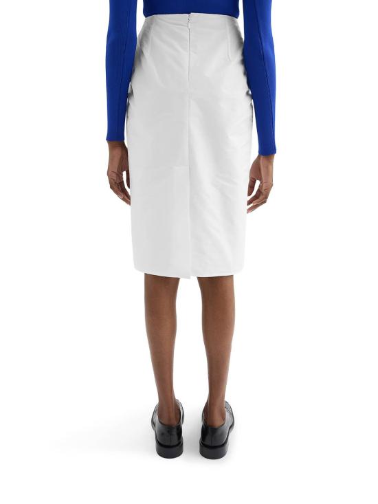 25FW 질샌더 미디 스커트 J03MA0302J70221100 White - JIL SANDER