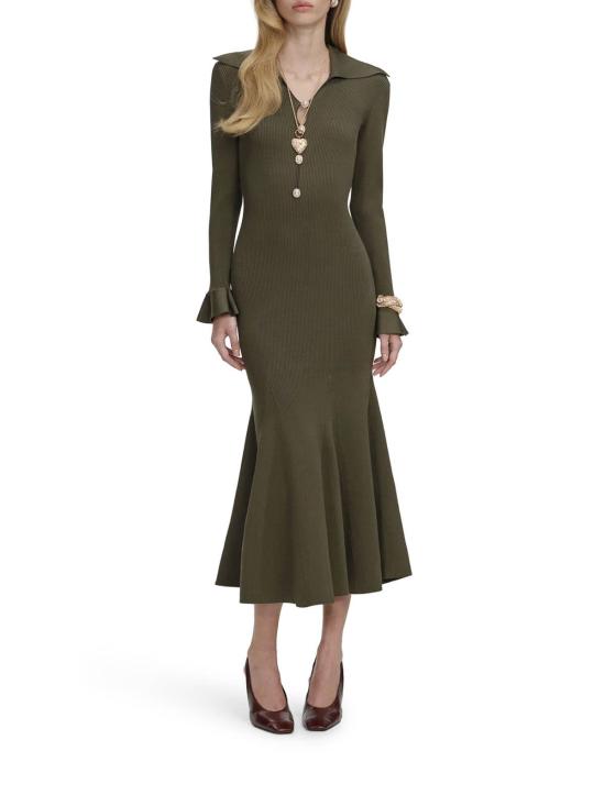 26SS 셀프 포트레이트 미디 스커트 SS26185MGREEN Green - SELF PORTRAIT