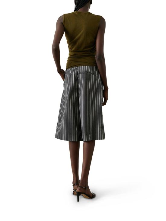 25FW 쉐르 민소매 티셔츠 TSH0624IRINAKAK1026S Green - SOEUR