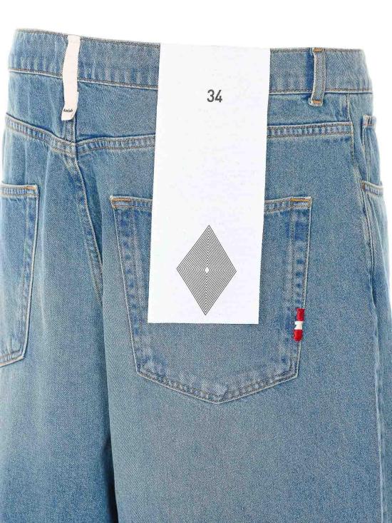 26SS 아미시 스트레이트 팬츠 AMU154D74331883188 Blue - AMISH