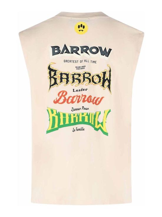 26SS 바로우 민소매 티셔츠 S6BWUATH023013 Cream - BARROW