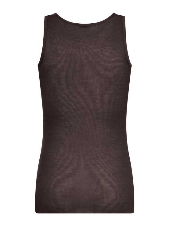 25FW 로베르토 콜리나 민소매 티셔츠 261FXA6001408 Brown - ROBERTO COLLINA