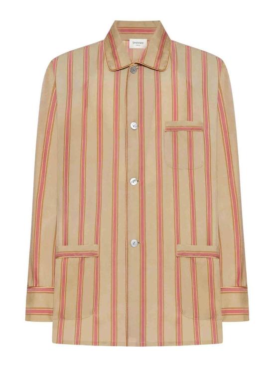 26SS 생로랑 셔츠 865775Y2N339774 Nude Neutrals