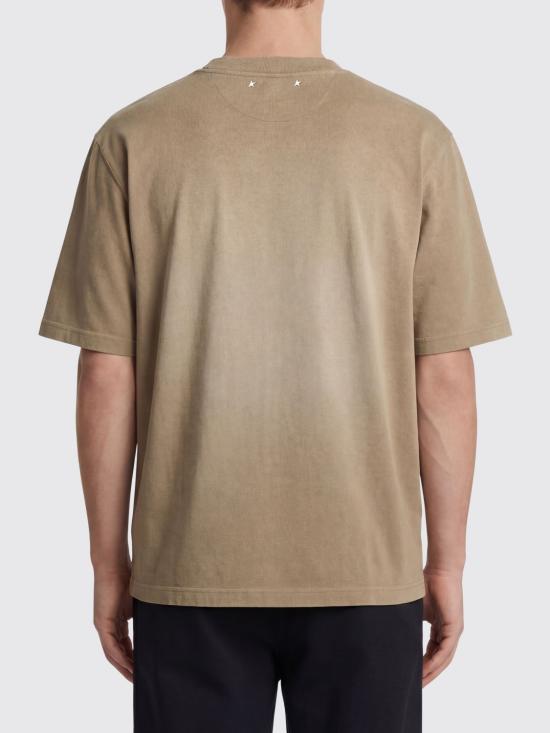 26SS 골든구스 반팔 티셔츠 GUP01873 P002379 15878 BEIGE DOM - GOLDEN GOOSE