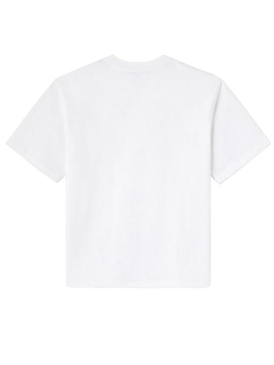 26SS 가니 반팔 티셔츠 A1050048 151 WHITE DOM - GANNI