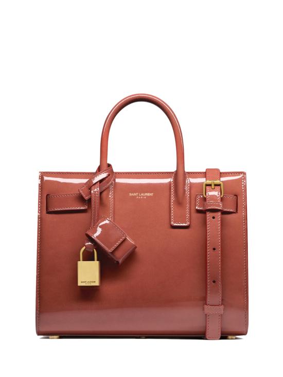 26SS 생로랑 삭 드 주르 나노 페이턴트 레더 마일드 398711 AAD165945 Green