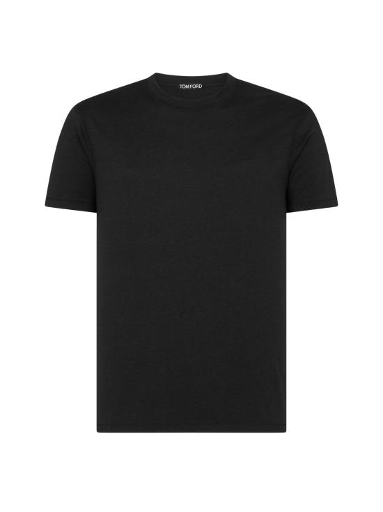 26SS 톰포드 반팔 티셔츠 JCS004JMT012 NAA Black