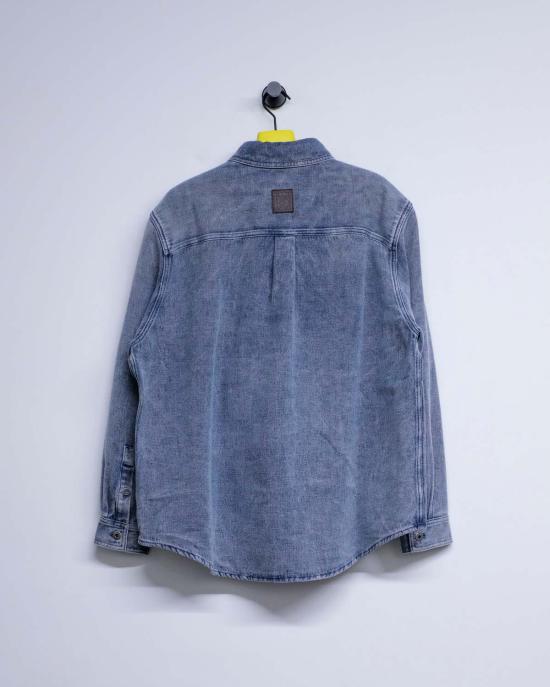  로에베 탑 코튼 & 린넨 셔츠 - LOEWE