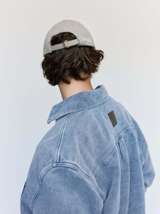  로에베 탑 코튼 & 린넨 셔츠 - LOEWE