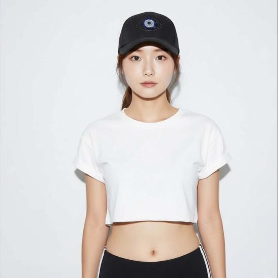  C. GRASSI 모자 C. Grassi 에너지 프로젝트 악마의 눈 수공 비즈 크리스탈 - C. GRASSI