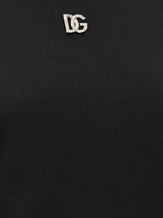 26SS 돌체앤가바나 반팔 티셔츠 F8N08ZG7B3U N0000 Black - DOLCE & GABBANA