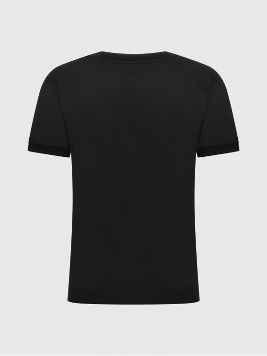 26SS 돌체앤가바나 반팔 티셔츠 F8N08ZG7B3U N0000 Black - DOLCE & GABBANA