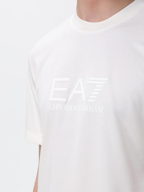 26SS 엠포리오 아르마니 반팔 티셔츠 7M001358AF13862 U0004 White - EMPORIO ARMANI