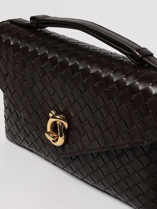 26SS 보테가베네타 노트 락 크로스바디백 817191V08Z0 2190 Brown - BOTTEGA VENETA