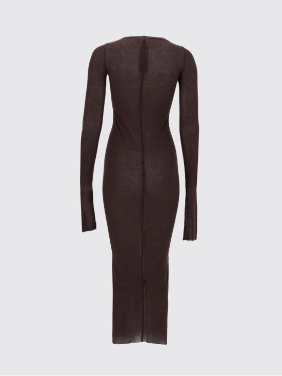 26SS 릭 오웬스 롱 원피스 RP01F6546RC 53 Brown - RICK OWENS