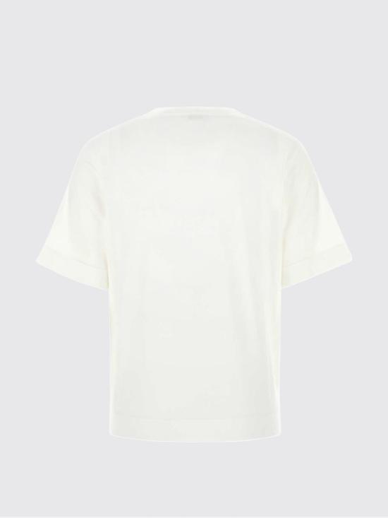 26SS 브루넬로 쿠치넬리 반팔 티셔츠 M0T81BZ100 C6159 White - BRUNELLO CUCINELLI