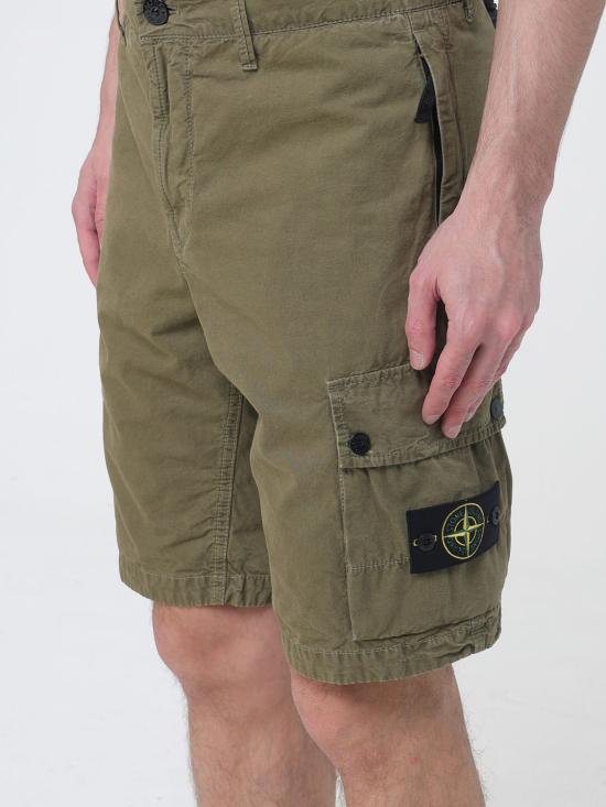 26SS 스톤 아일랜드 숏팬츠 L100019S00WA V015G Military - STONE ISLAND