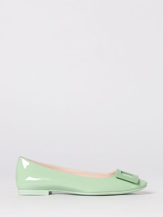 26SS 로저비비에 U 룩 발레리나 플랫 RVW66834910D1P T033 Green