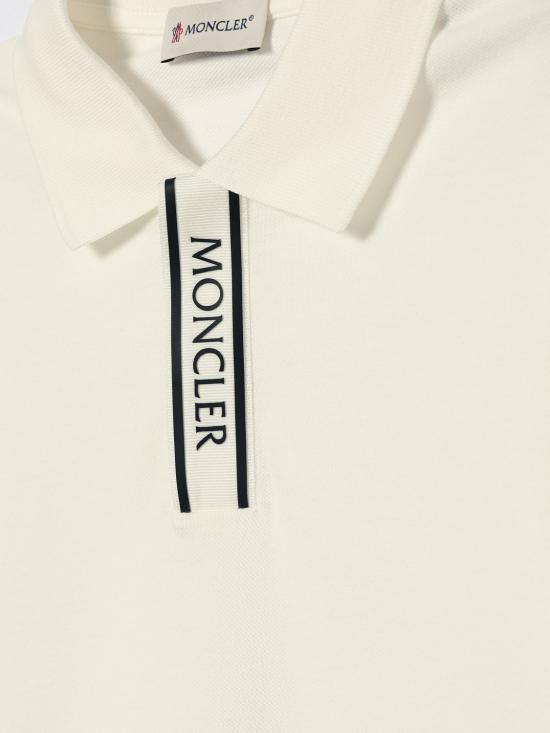 26SS [키즈] 몽클레어 폴로 셔츠 8A000118496W 034 Natural - MONCLER