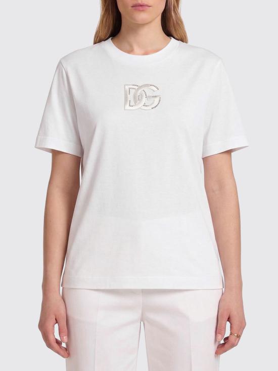 26SS 돌체앤가바나 반팔 티셔츠 F8N08ZGDDMB W0800 White