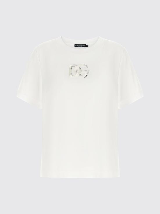 26SS 돌체앤가바나 반팔 티셔츠 F8N08ZGDDMB W0800 White - DOLCE & GABBANA