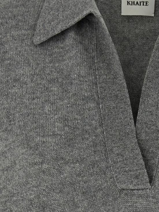 26SS 케이트 슈렁큰 조 스웨터 8787605 244 Grey - KHAITE