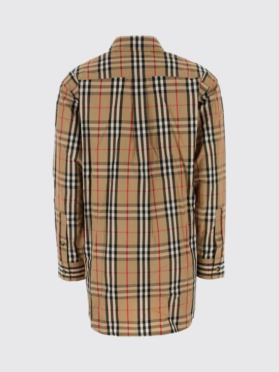 26SS 버버리 체크 긴팔 셔츠 8111851 Beige - BURBERRY